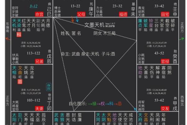 紫微斗数命盘中流年运势的影响