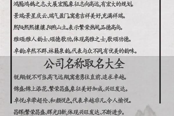 精选传媒公司名称方案 创意与实用兼备