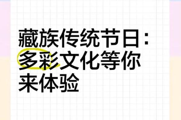 藏族传统节日的历史背景与现代传承
