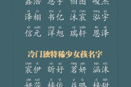 热门宝宝名字大全