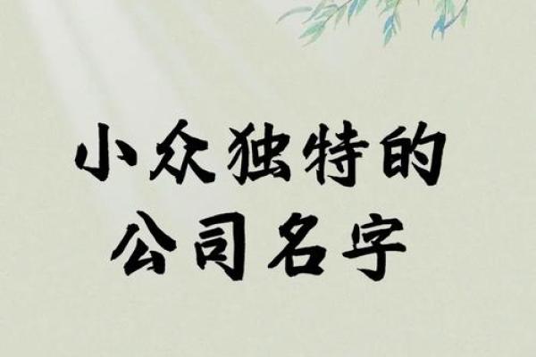 打造独特品牌 免费公司起名服务现已上线