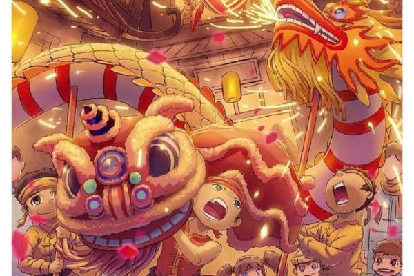 农历节日与民间艺术：节庆中的舞龙舞狮与年画