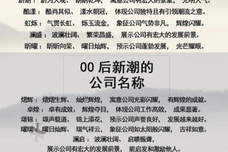 如何为公司选择一个简洁而有力的名字