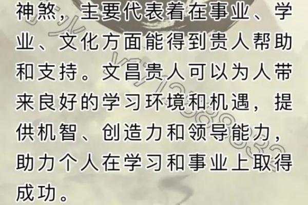 命带文昌的含义与人生影响解析