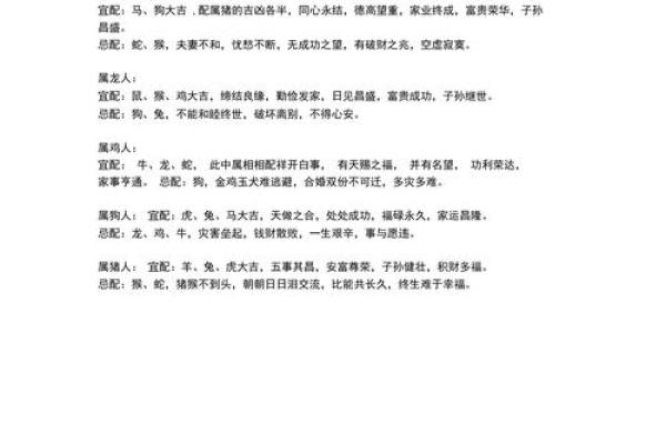探索十二生肖相生相克的深层含义