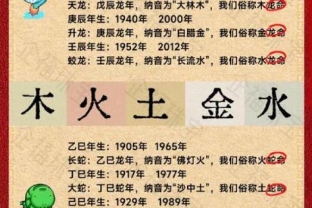 十二生肖与五行的完美对应解析