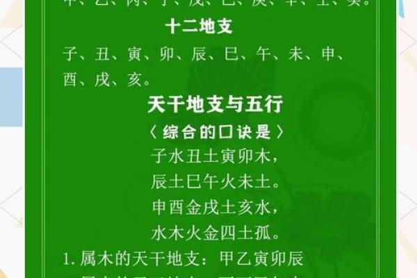 月份对应天干的传统智慧与现代应用