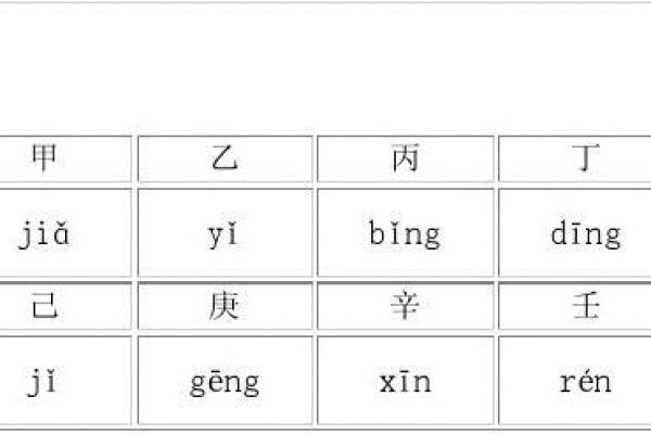 天干发音解析：掌握十天干正确读音的方法