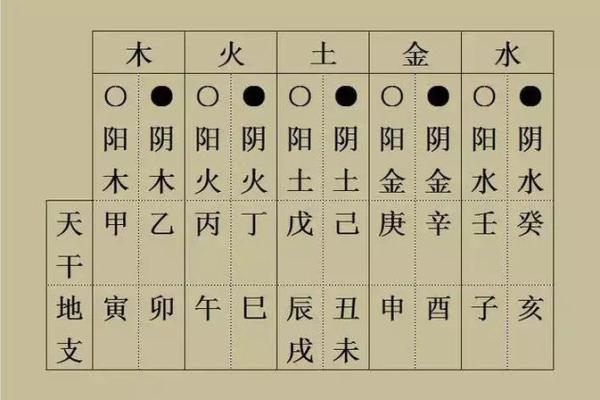 天干配数与五行的深度关联分析