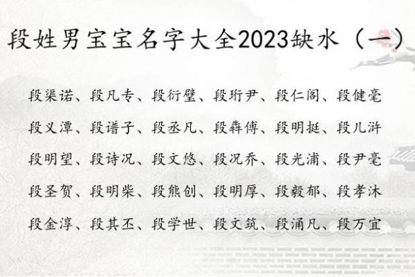 缺水男宝宝名字大全及推荐解析
