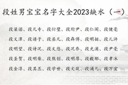 缺水男宝宝名字大全及推荐解析
