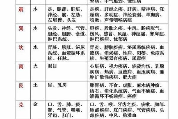 天干与人体各大部位的联系探秘