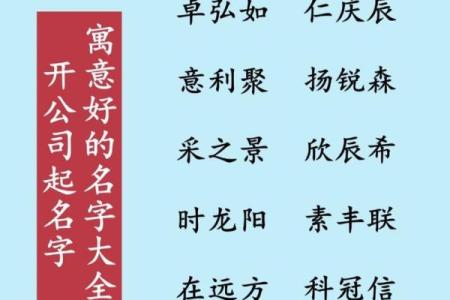 如何为公司取一个简洁又有力的名字