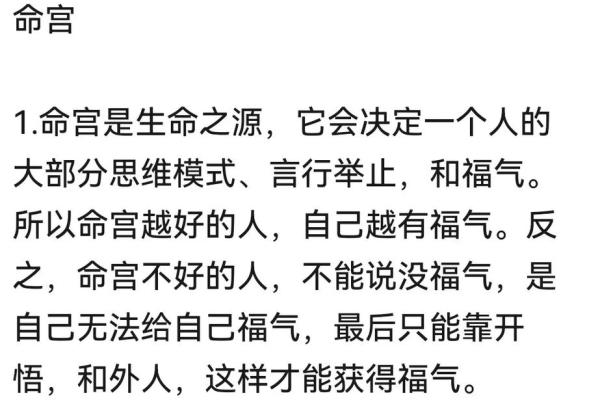 命宫天干查法在命理中的应用与解析