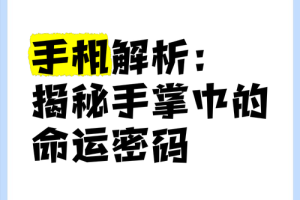 手相解码：揭秘命运密码，一眼看穿你的财运与运势