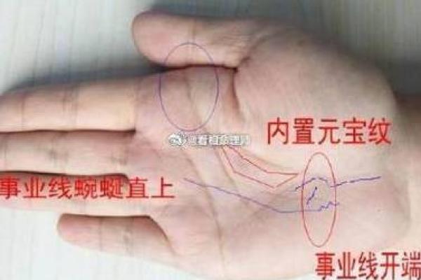 手相事业线不直断开，揭秘命运转折点