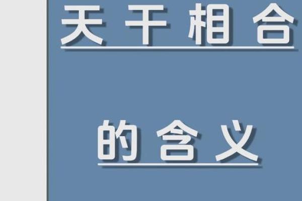 天干相合为何重要？命理学专家揭秘玄机