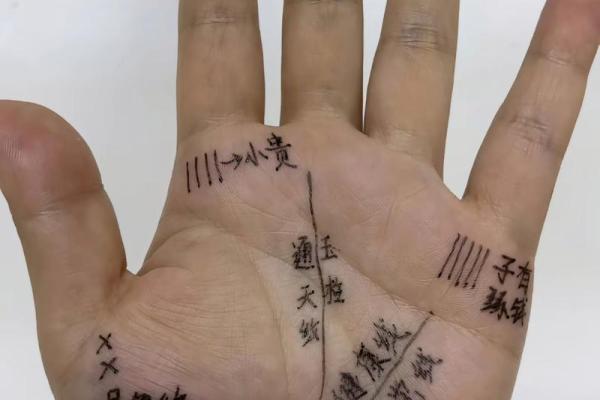 手上痣的神奇力量：男子手相中的命运密码