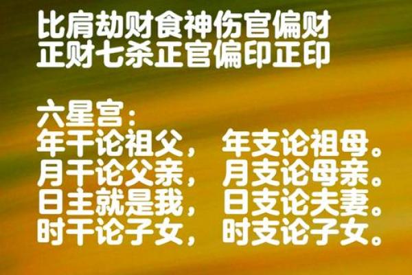天干十神六神揭秘：运势的背后玄机