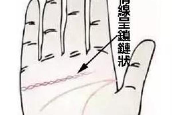 手相揭秘：感情线清晰，揭秘你的爱情运势