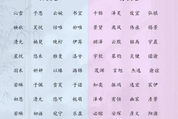 宋姓宝宝取名大全：让你的孩子与众不同