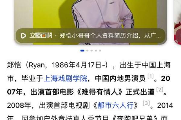 郑恺八字影响人生