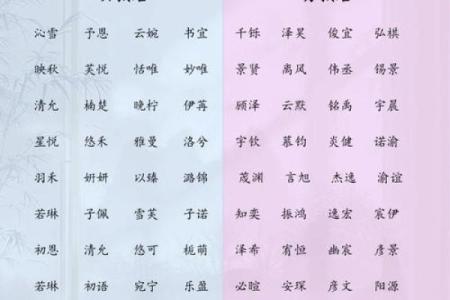 宋姓宝宝取名大全：让你的孩子与众不同