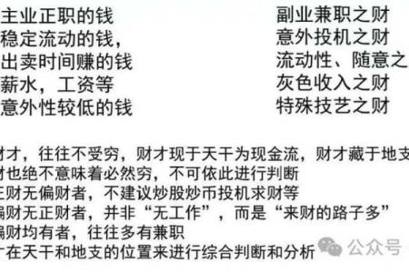 天干现露财：如何抓住命运的财富机遇