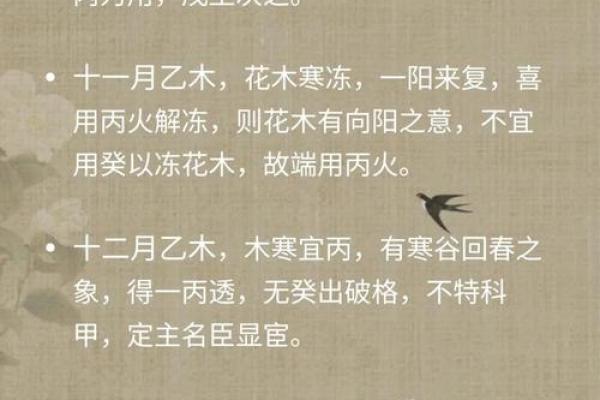 天干乙木与支的完美结合解析
