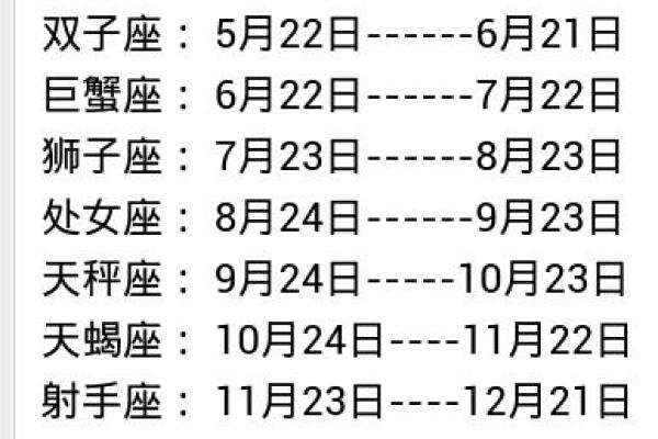 6月20日，揭秘农历生日星座的秘密
