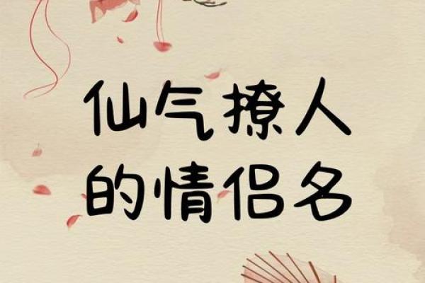 打破传统，给你的另一半起个独特的情侣名