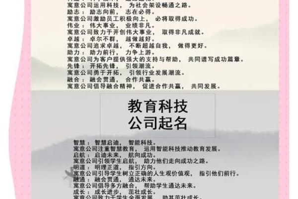 自助公司起名指南：创造品牌新高度
