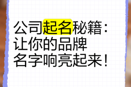 商贸公司起名必备指南：从定位到创意，全面解析