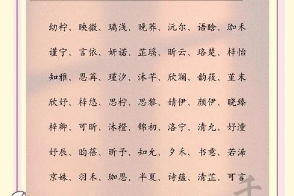 给小女孩起名字时必知的五大技巧