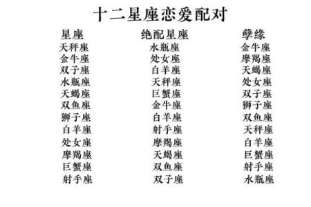 十二星座完美友情配对指南，解锁星座间的黄金搭档
