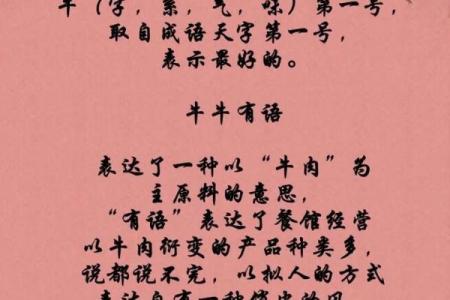 牛肉起名必看：成功品牌名称的设计原则