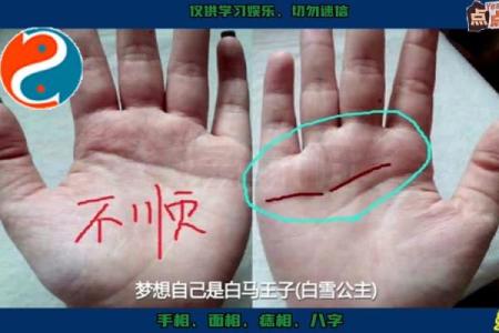 手相揭秘：事业线跨越感情线，揭秘你的人生巅峰