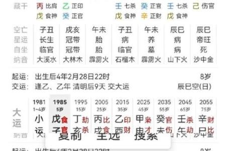 戊土的命理玄机：如何影响一生的运势
