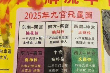 2015年风水九宫图：揭秘年度运势密码，助你风生水起