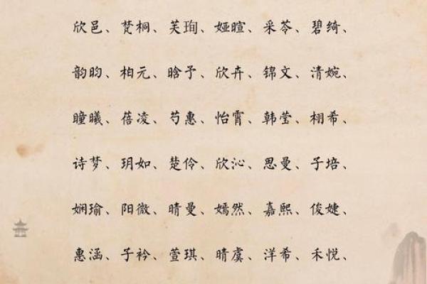 如何为女孩子起个既美丽又有寓意的名字