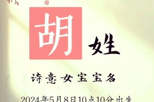 专为胡姓宝宝设计的起名方案，助你选个完美名字