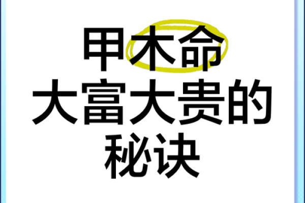 揭秘大福大贵命的神奇密码