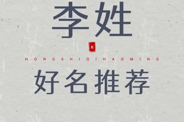 从五行角度解析李字的属性