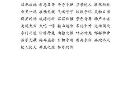 最受欢迎的四字名字大全