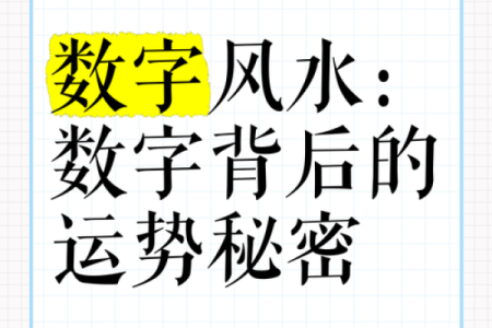 数字风水秘籍：揭秘电话号码背后的财运密码，瞬间提升运势