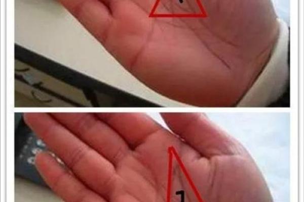 手相揭秘：坎三角纹，财运亨通的秘密