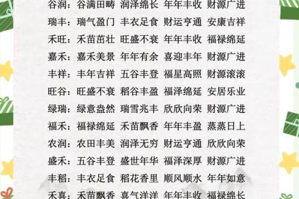 热门农业公司名称大全