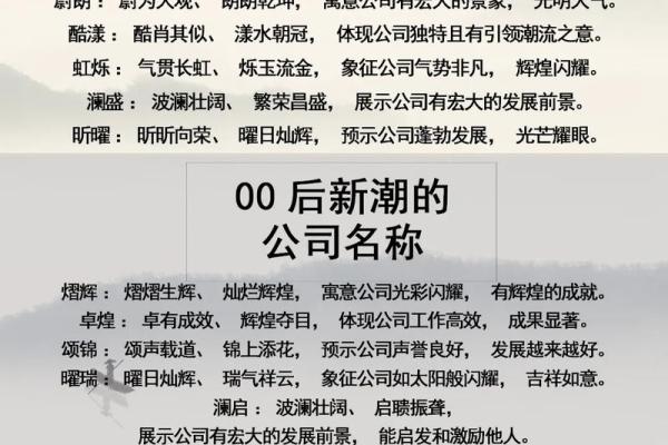 名字决定未来，如何为公司取个完美名称