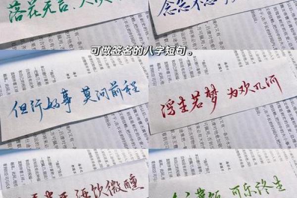 个性签名八字的秘密，如何让自己与众不同