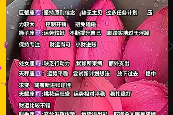 星座运势预测，哪些星座需要特别留意？
